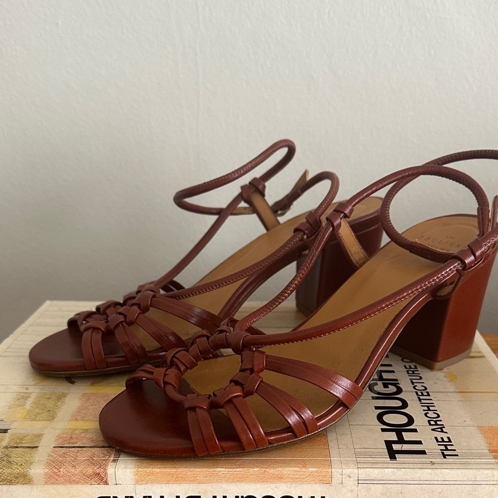 Sézane Gloria Heeled Sandals